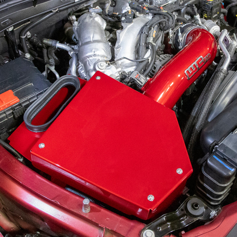 Wehrli 20-26 GM Duramax L5P 4in Intake Kit Stage 2 - Sparkle Granny Smith - WCF100684-SGS