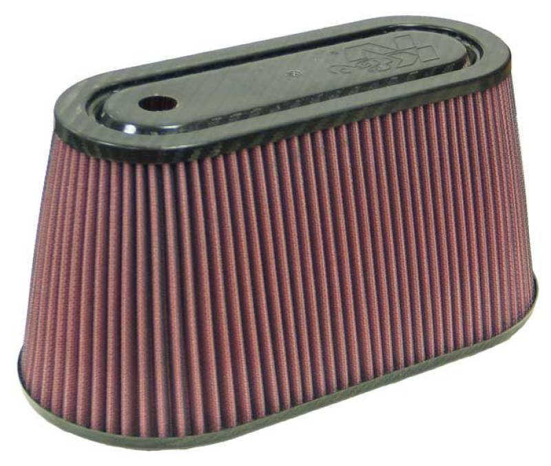 K&amp;N Unique Universal Air Filter 3.5in Flange ID / 3.5in Flange OD / 6in Height - RF-1038