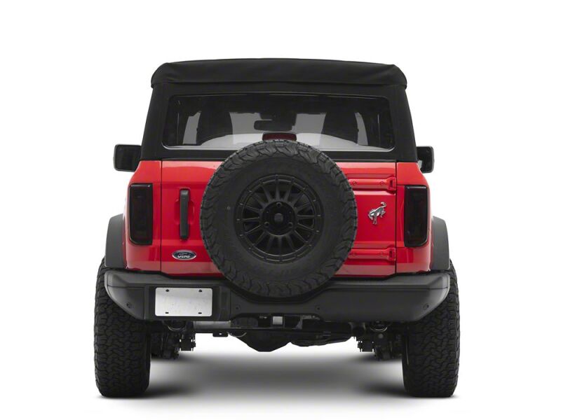 Raxiom 21-26 Ford Bronco Axial Series LED Tail Lights- Black Housing- Smoked Lens - FB37114 - close-up view 5