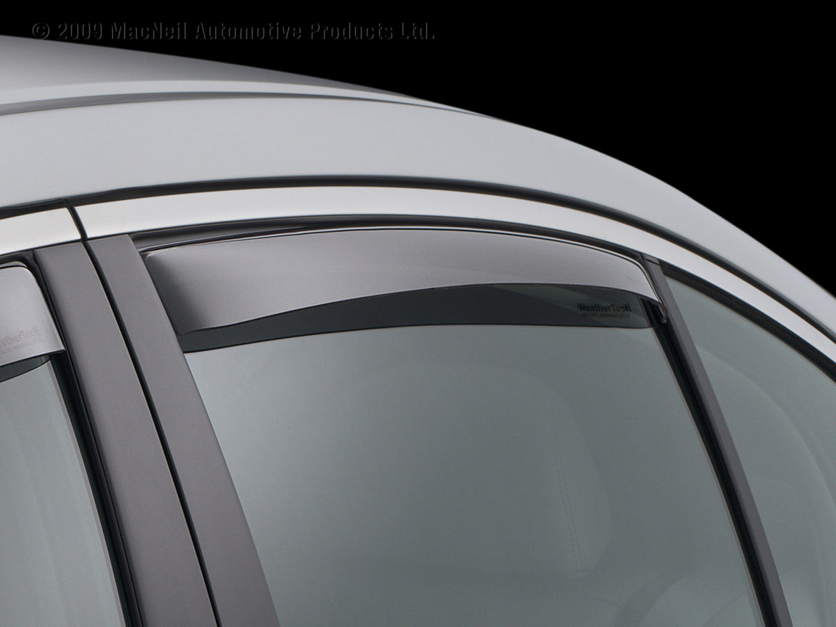 Weathertech - Side Window Deflector - Rear Dark Tint 08-12 Honda Accord - 81474IM
