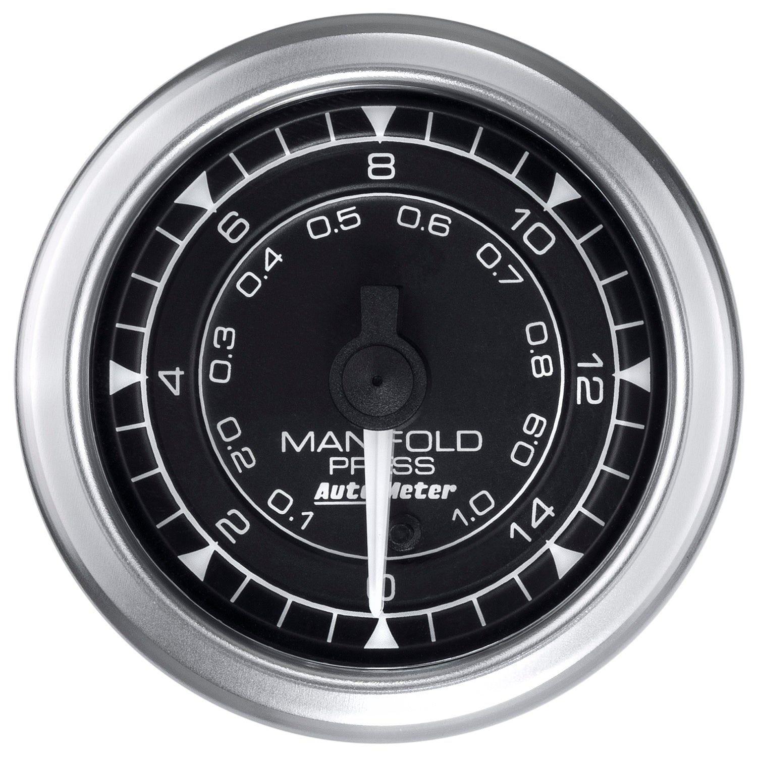 Autometer Chrono 2-1/16in 15PSI Manifold Pressure Gauge - 8150