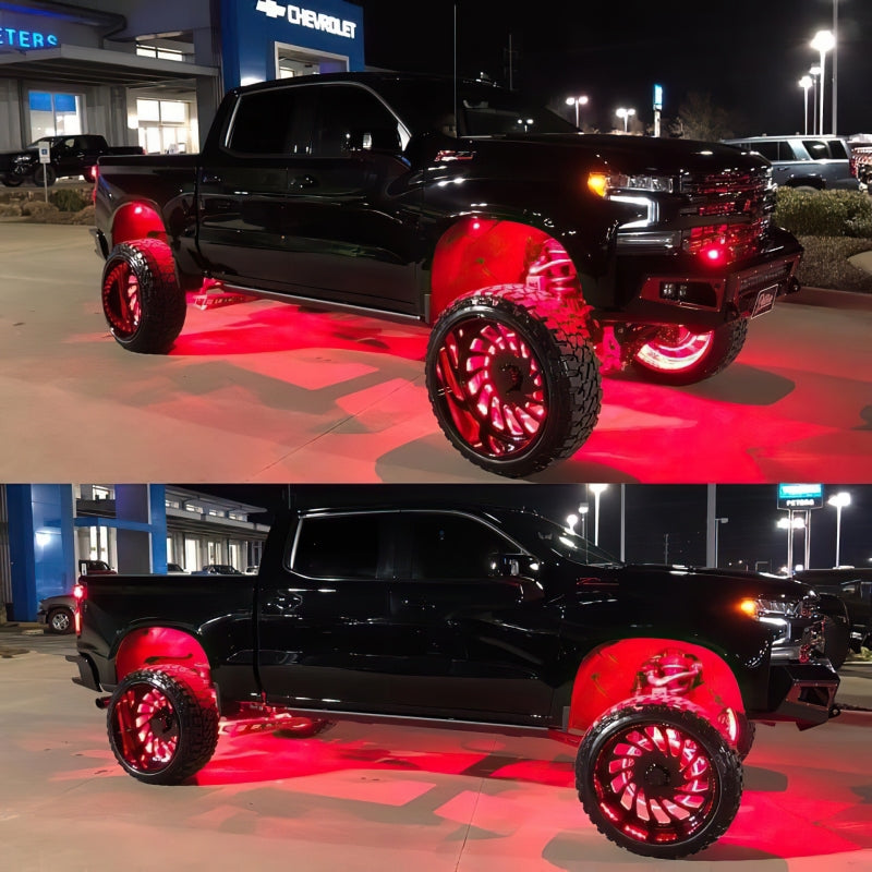 Oracle Bluetooth + RF Underbody Rock Light Kit - 4 PCS - ColorSHIFT SEE WARRANTY - 5818-333