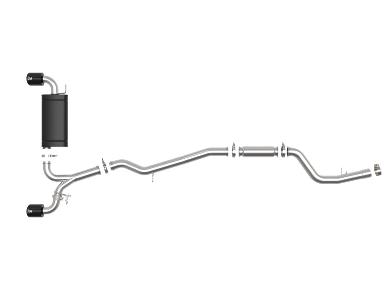 aFe 2020 Toyota Supra L6-3.0L (t) Cat Back Exhaust - 49-36043-B