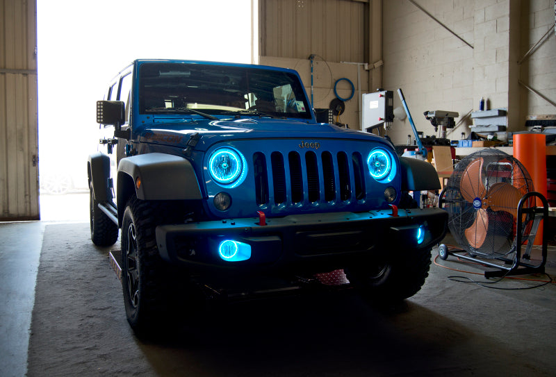 Oracle 07-16 Jeep Wrangler JK SMD HL - ColorSHIFT w/ BC1 Controller SEE WARRANTY - 7079-335