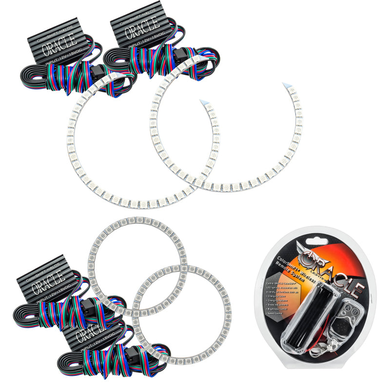 Oracle Mercedes Benz C-Class 08-11 Halo Kit - ColorSHIFT SEE WARRANTY - 2291-330