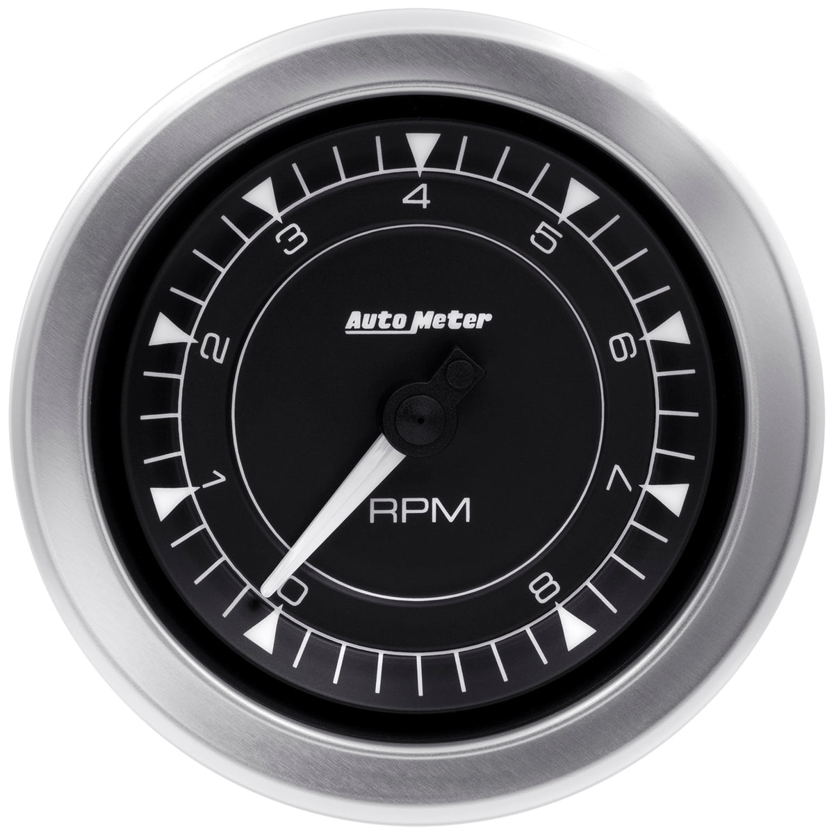 Autometer Chrono 3-3/8in 10k RPM In Dash Tachometer Gauge - 8197