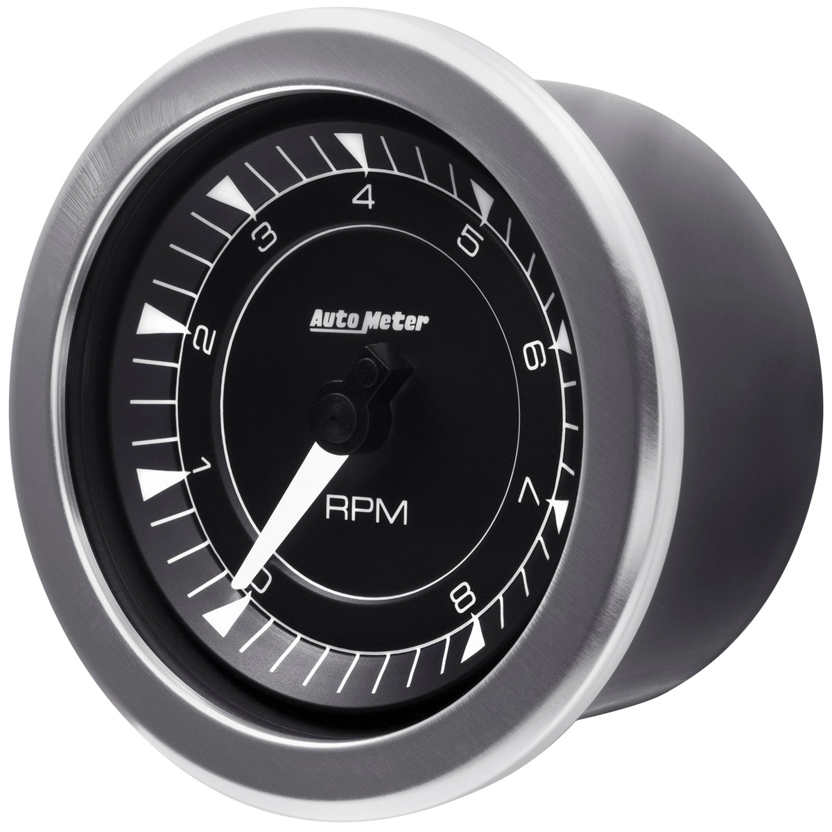Autometer Chrono 3-3/8in 10k RPM In Dash Tachometer Gauge - 8197
