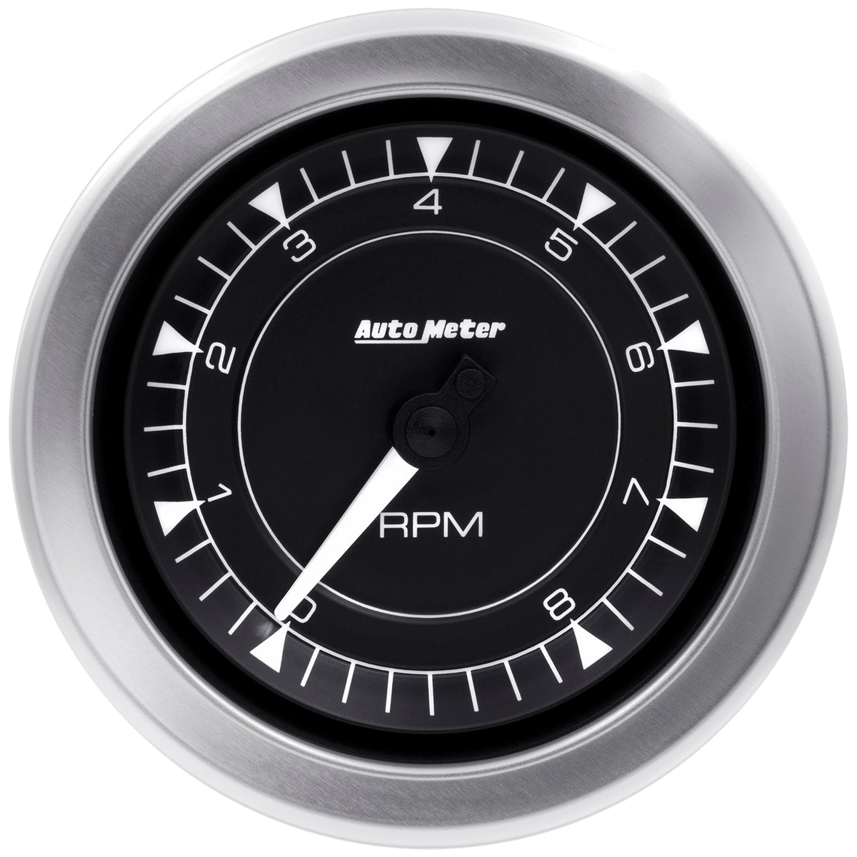 Autometer Chrono 3-3/8in 10k RPM In Dash Tachometer Gauge - 8197