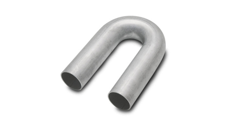 Vibrant 321 Stainless Steel 180 Degree Mandrel Bend 2.00in OD x 3.00in CLR 16 Gauge Wall Thickness - 13844