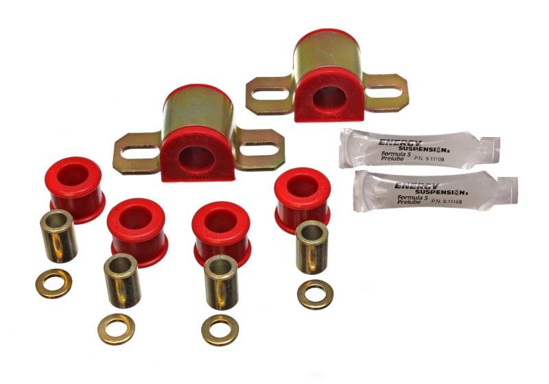 Energy Suspension 90-97 Mazda Miata Red 19mm Front Sway Bar Bushings (includes Sway Bar End Link Bus - 11.5102R for 1990-1997