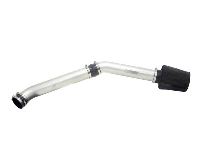 K&N 03-06 G35 Coupe Silver Typhoon Short Ram Intake - 69-7080-1TS for 2003-2006 INFINITI G - front view