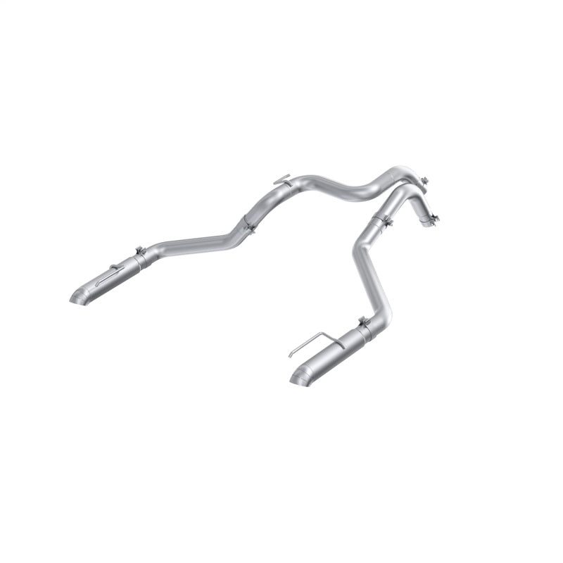 MBRP 24-25 Ford Ranger Raptor 3.0L T304 SS 3in Axle-Back Exhaust - Dual Rear Turn-Down - S5270304