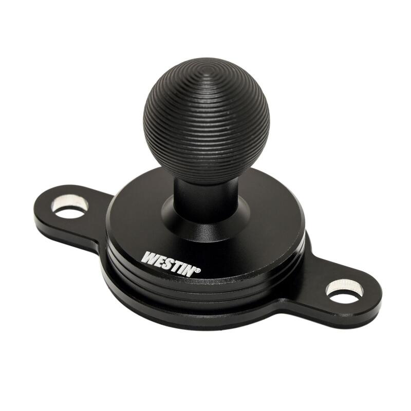 Westin Adventure Mount Accessory - 2 Hole 20mm/Ball Mount 47mm AMPS Compatible - 10-21015