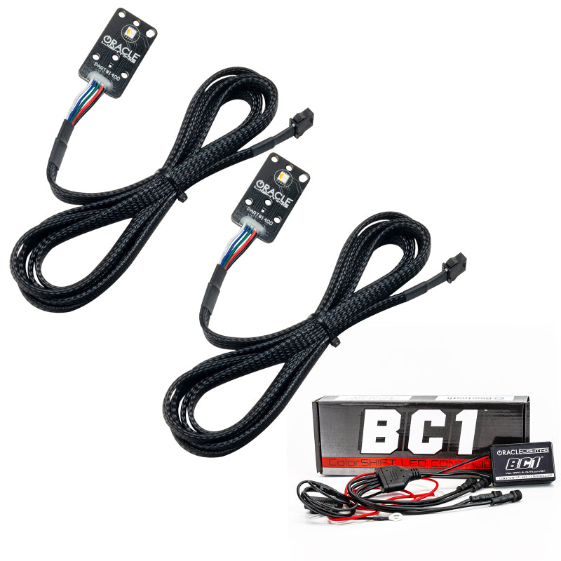 Oracle 20-21 Toyota Supra GR RGB+A Headlight DRL  Kit - ColorSHIFT w/ BC1 Controller SEE WARRANTY - 1400-335