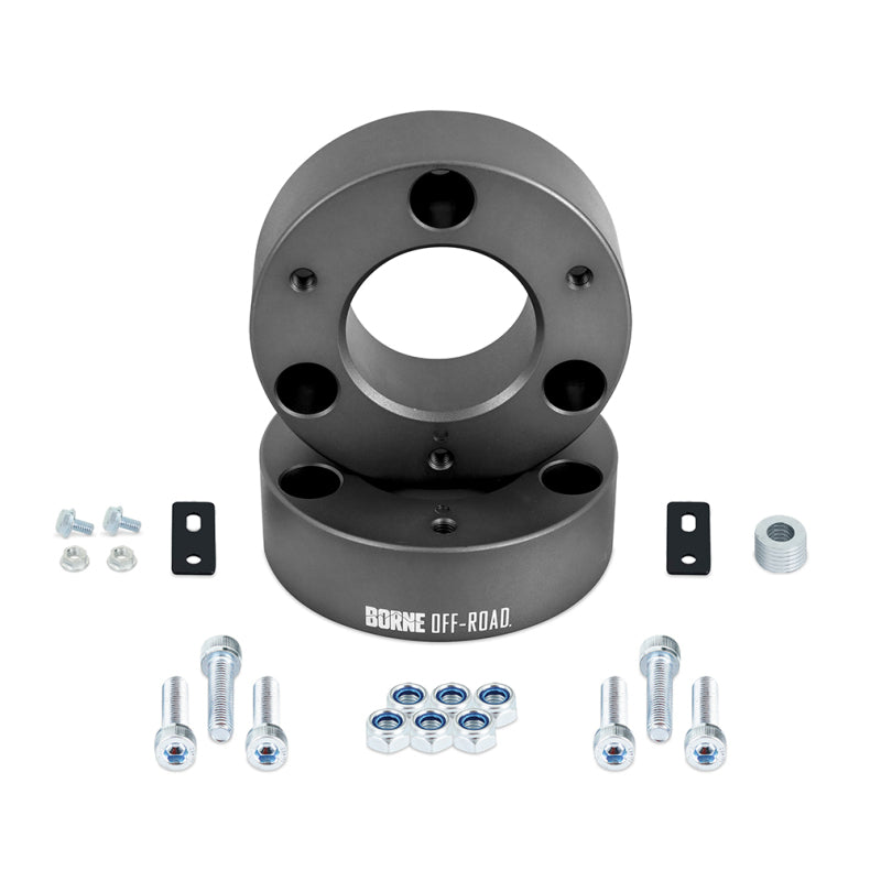 Borne Off-Road 2007-2019 Chevy/GMC Truck 1500 Leveling Kit Front 3 Inch - BNLK-SIL-07-F3 by Borne Off-Road - close-up