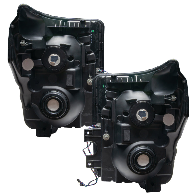 Oracle 11-16 Ford F250/350 LED HL - Black - White SEE WARRANTY - 8159-001