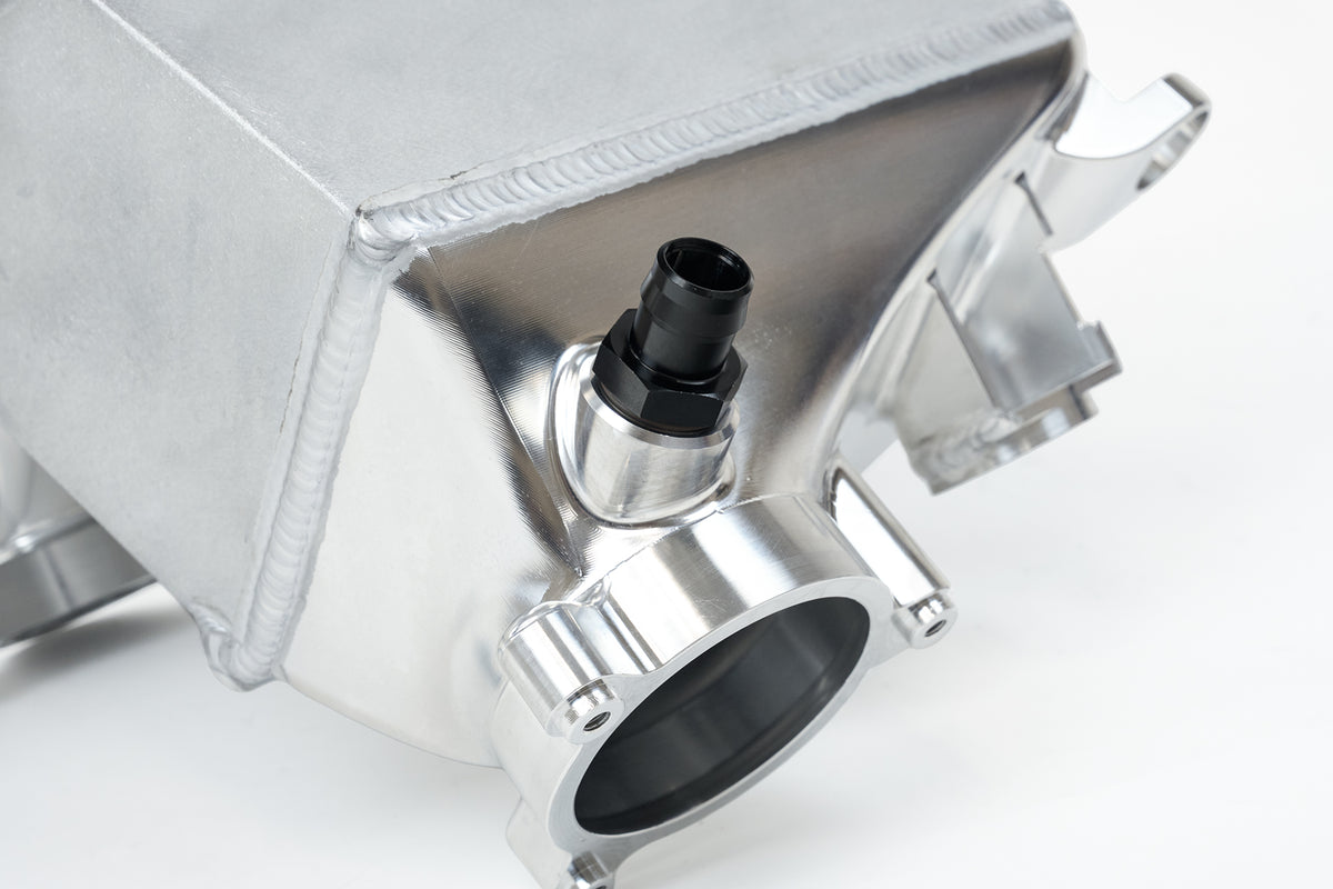 CSF BMW M2/M3/M4 S58 Comp & Non-Comp (G8X) Charge-Air Cooler Manifold - Raw Billet - 8233