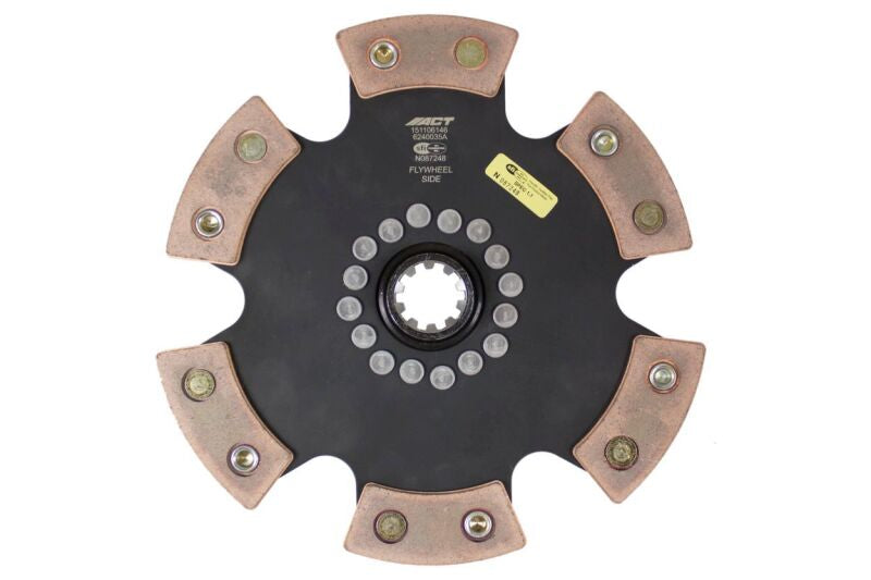 ACT 96-99 BMW M3 3.2L I6 6 Pad Rigid Race Disc - 6240035
