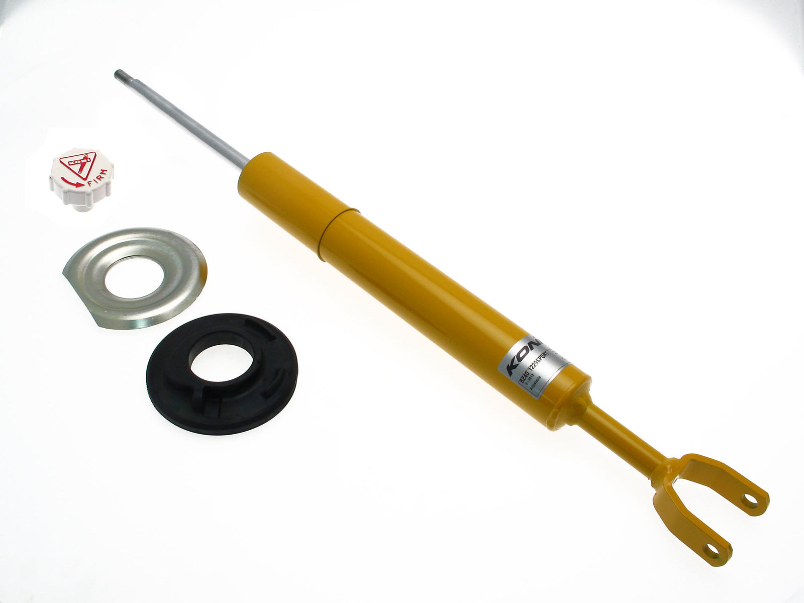 Koni Sport (Yellow) Shock 05-10 Audi A6 Sedan & Avant FWD & Quattro excl. Air Suspension - Front - 8240 1229Sport