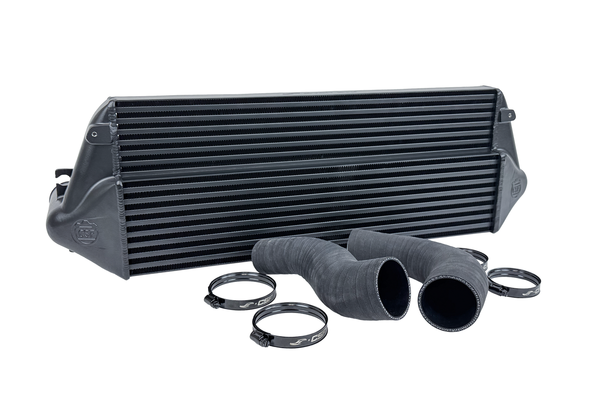 CSF 2023+ Toyota GR Corolla High Performance Stepped Core Intercooler System - Silver - 8285