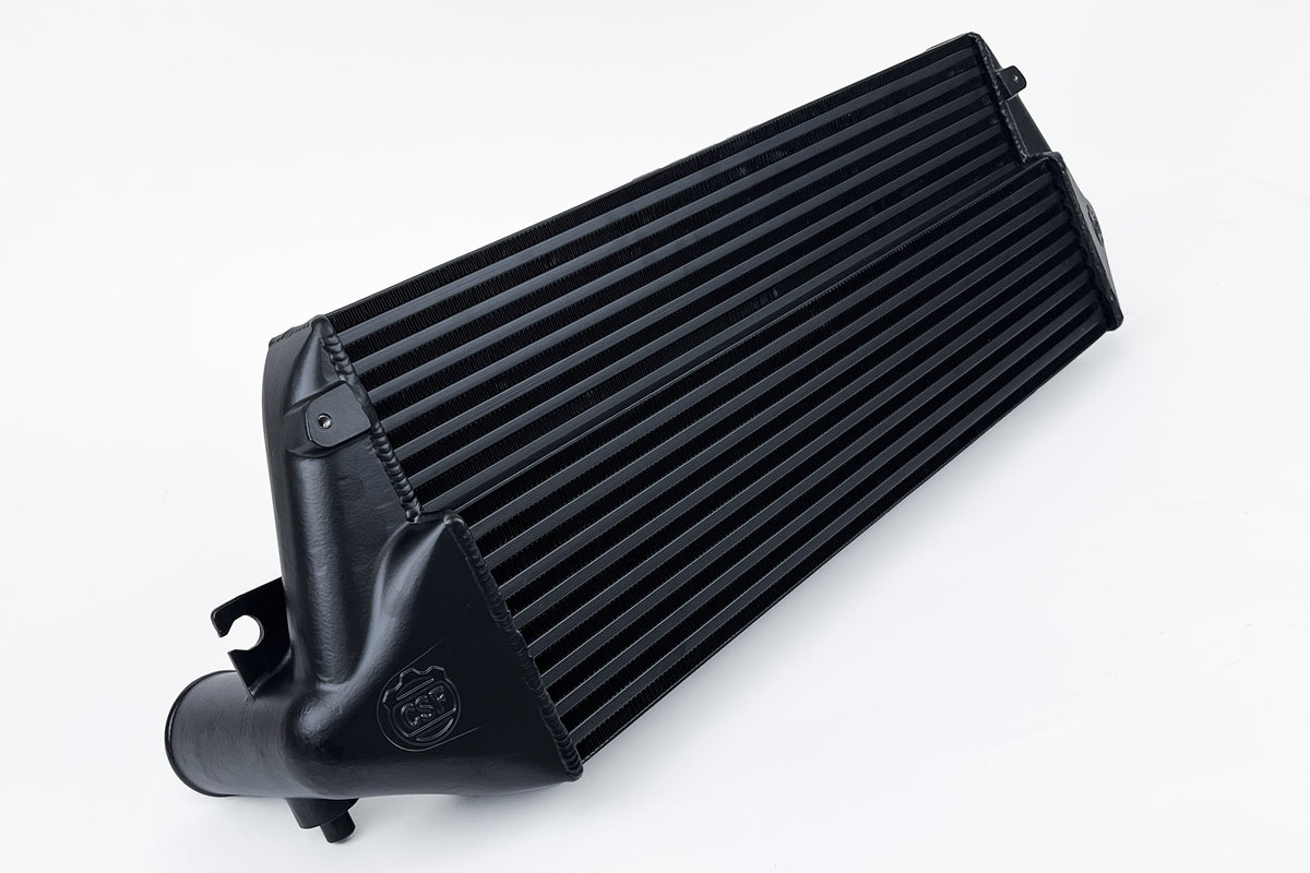 CSF 2023+ Toyota GR Corolla High Performance Stepped Core Intercooler System - Black - 8285B