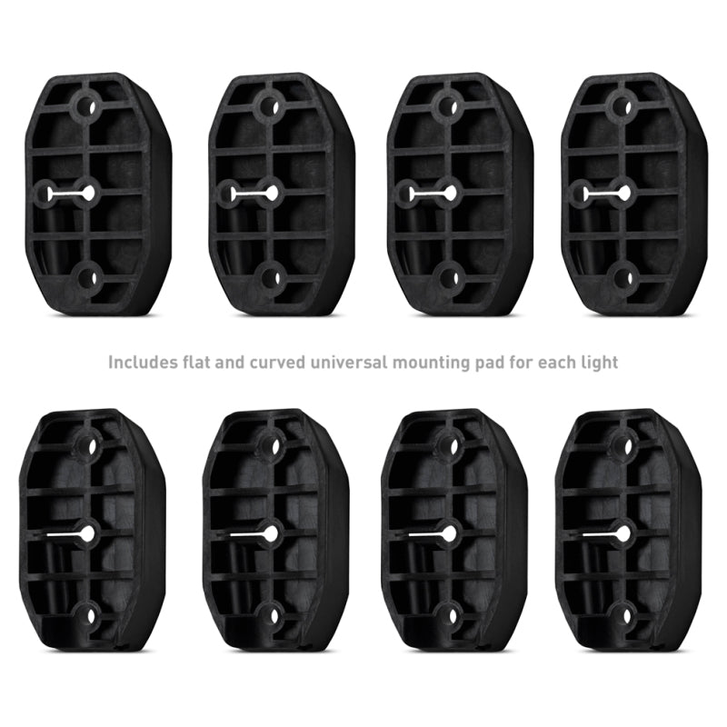 Borne Off-Road Rock Light (Kit of 4) Long Harness - BNLT-RL-4T