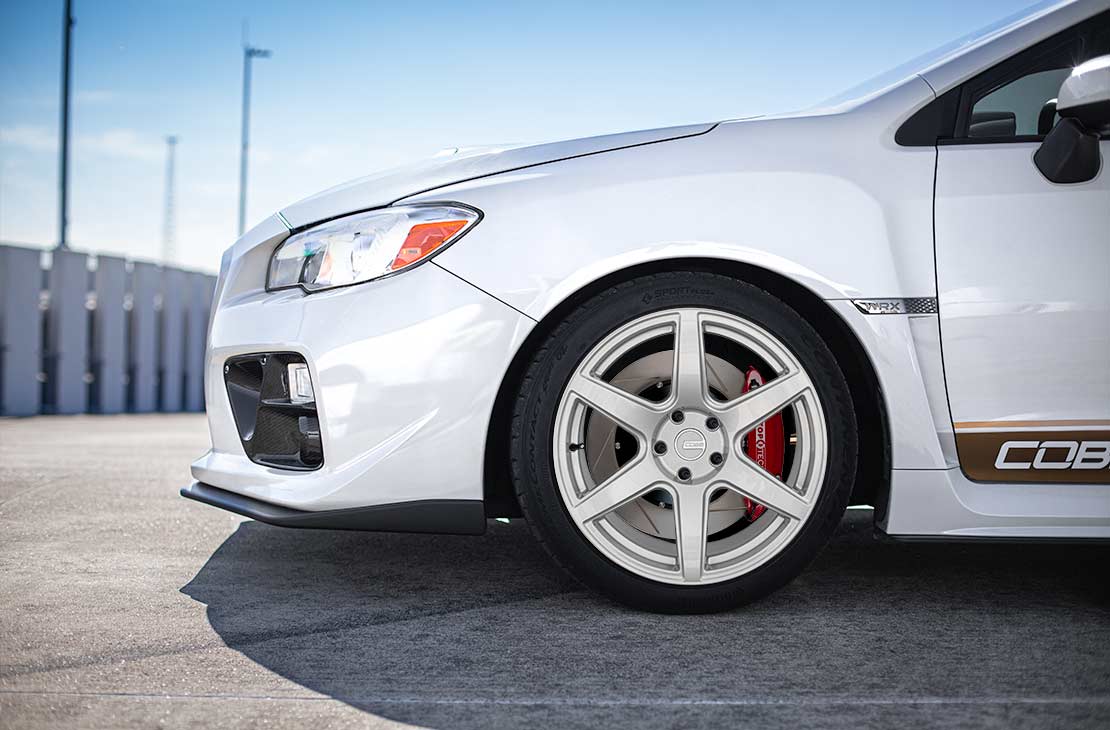 Cobb Performance Series ST-01 Wheel 18x9.5 ET40 5x114.3 - Silver - 82W605-SL