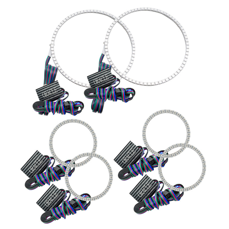 Oracle Nissan Frontier 01-04 Halo Kit - Triple - ColorSHIFT w/o Controller SEE WARRANTY - 3564-334