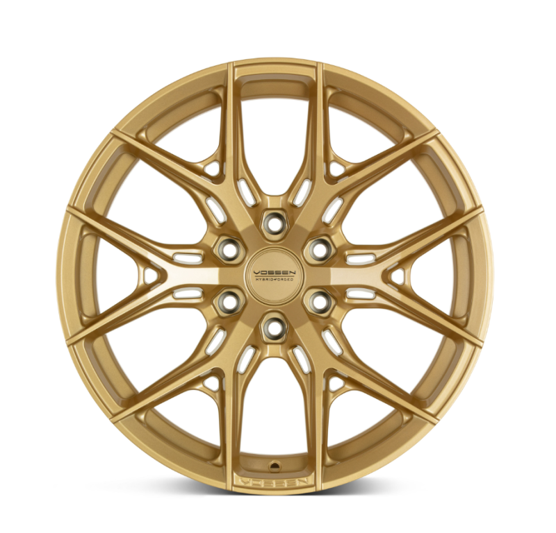 Vossen HF6-4 20x9.5 - 6x135 - ET15 - Deep Face - 87.1 - Satin Gold Wheel - HF64-0F-T1402