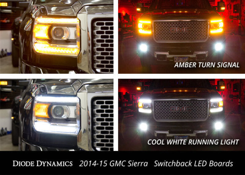 Diode Dynamics 2014-2016 GMC Sierra SB DRL LED Boards - DD2011