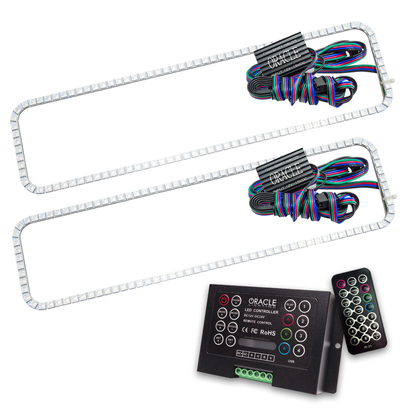 Oracle GMC Sierra 88-98 Halo Kit - ColorSHIFT w/ 2.0 Controller SEE WARRANTY - 2275-333