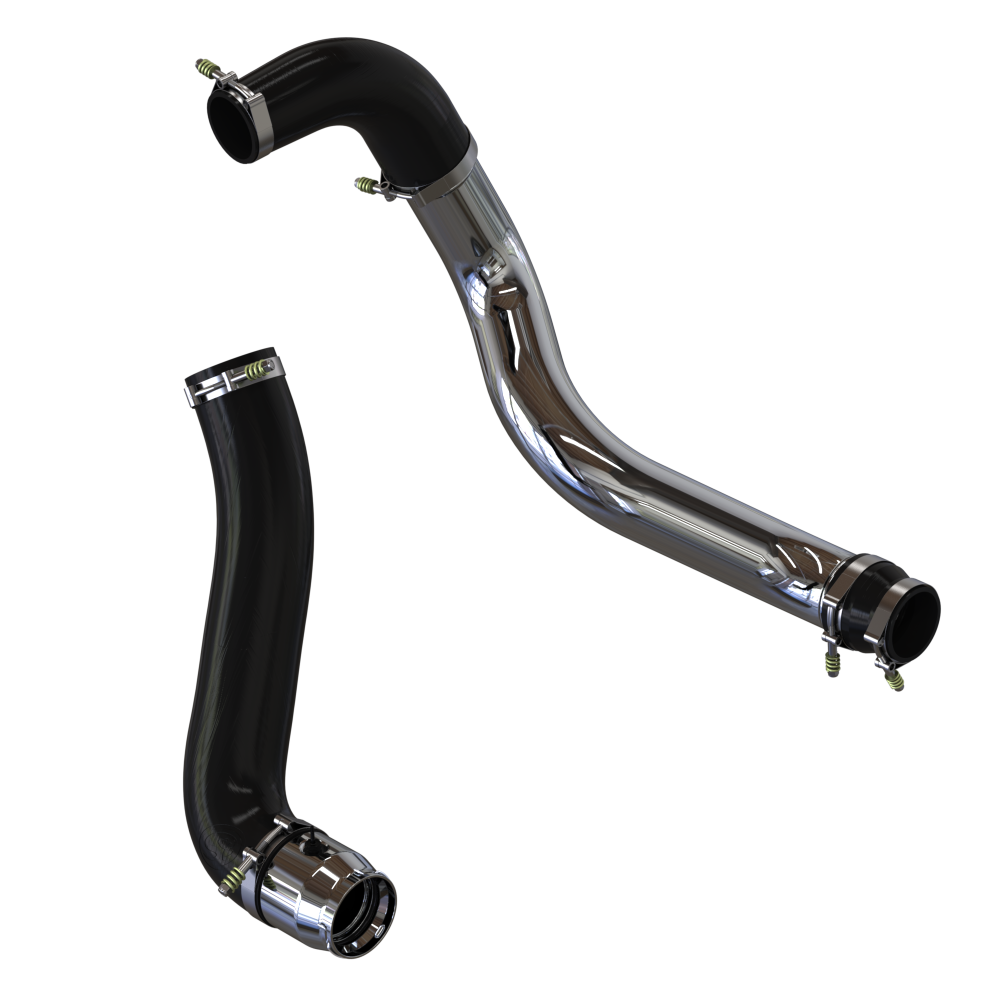 S&B Cold and Hot Side Intercooler Pipe for 2017-2019 Silverado / Sierra Duramax L5P 6.6L - 83-1006