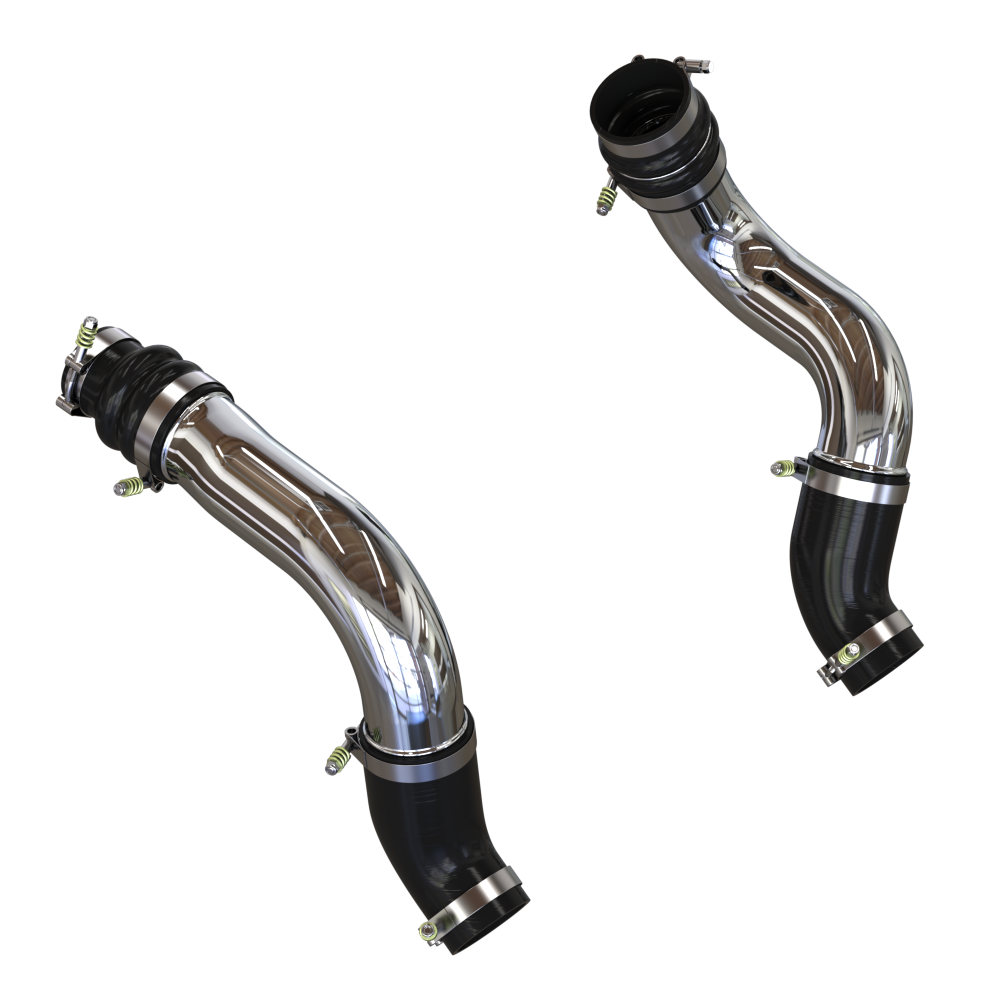 S&B Cold and Hot Side Intercooler Pipe Kit for 2019-2024 Ram 2500/3500 Cummins 6.7L - 83-1008