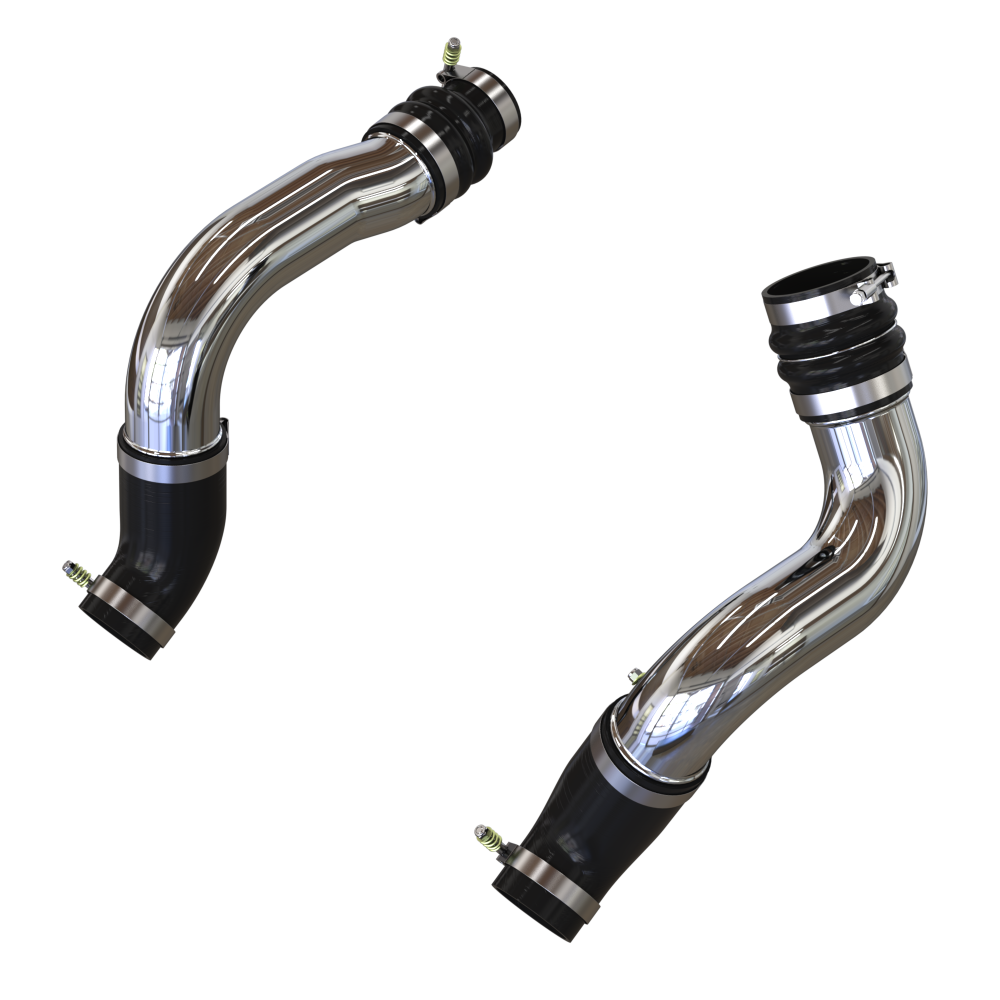 S&B Cold and Hot Side Intercooler Pipe Kit for 2019-2024 Ram 2500/3500 Cummins 6.7L - 83-1008