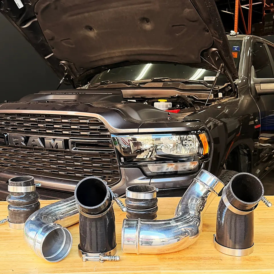 S&B Cold and Hot Side Intercooler Pipe Kit for 2019-2024 Ram 2500/3500 Cummins 6.7L - 83-1008