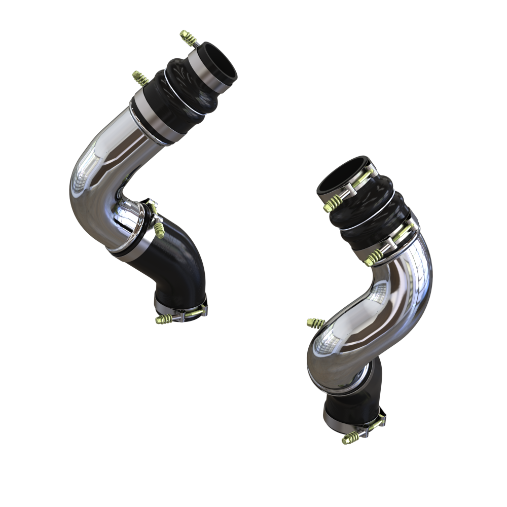 S&B Hot & Cold Side Intercooler Pipe for 2025-2026 RAM 2500/3500, 6.7L Cummins - 83-1016