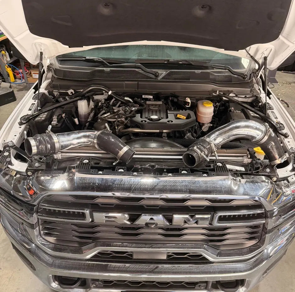 S&B Hot & Cold Side Intercooler Pipe for 2025-2026 RAM 2500/3500, 6.7L Cummins - 83-1016
