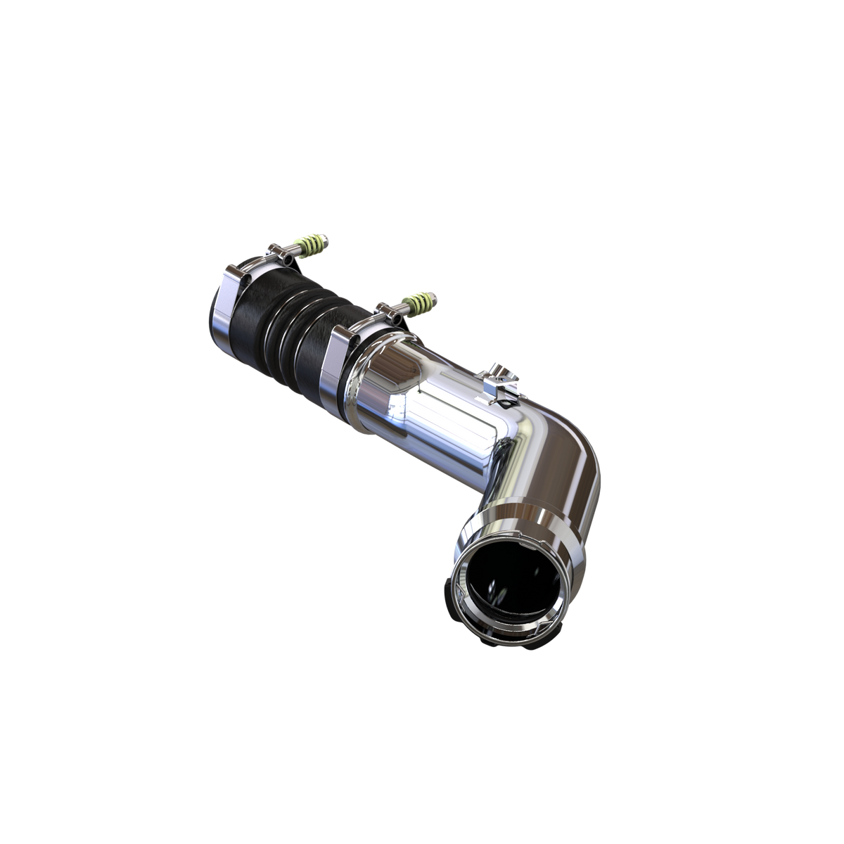 S&amp;B Hot Side Intercooler Pipe for 2023-2024 Ford Powerstroke 6.7L High Output - 83-2005