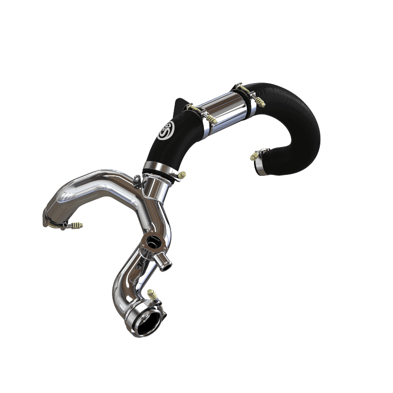 S&B Hot Side Intercooler Pipe for 2020-2024 Ford Explorer, Explorer ST, Lincoln Aviator 3.0L - 83-2007