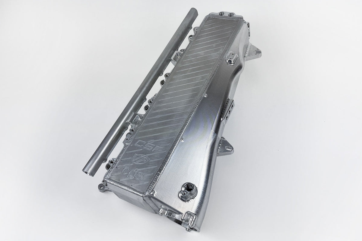 CSF BMW Gen 1 B58 Charge-Air-Cooler Manifold - Tangerine Twist Sparkle - 8300TTS