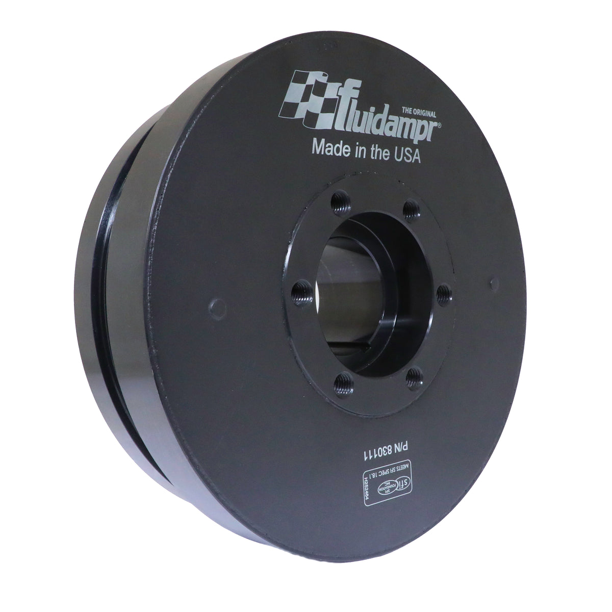 Fluidampr 6.6L GM Duramax 2006-2008 Steel Externally Balanced Damper - 830111 for 2006-2010 Chevrolet Express 2500 - front vi