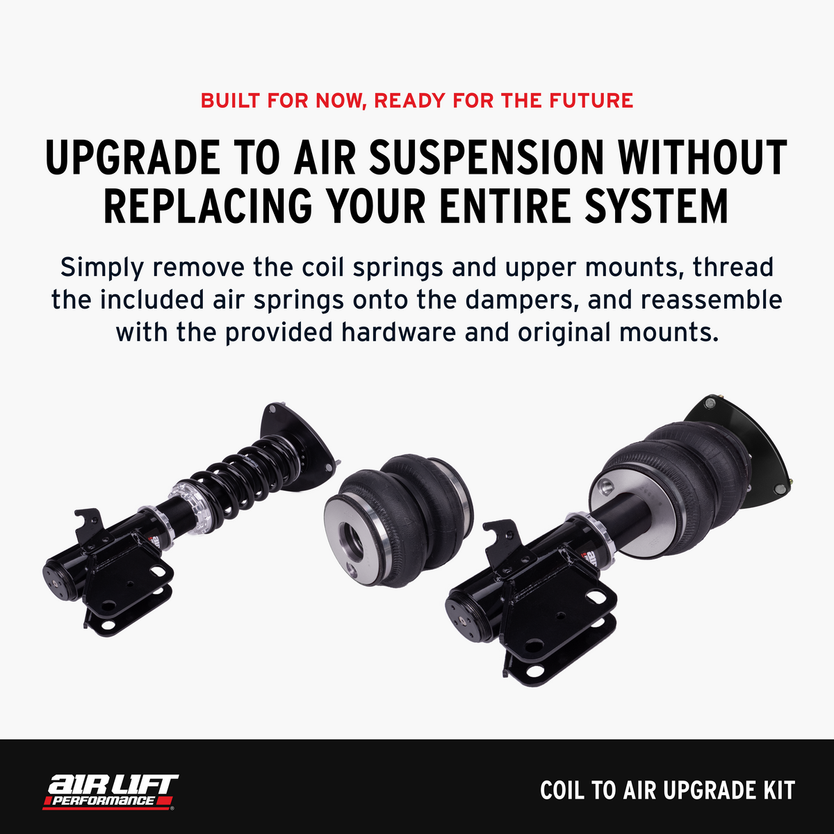 Air Lift 20-24 Toyota GR Supra / 19-24 BMW Z4 (G29) Coil to Air Upgrade Kit - 83012