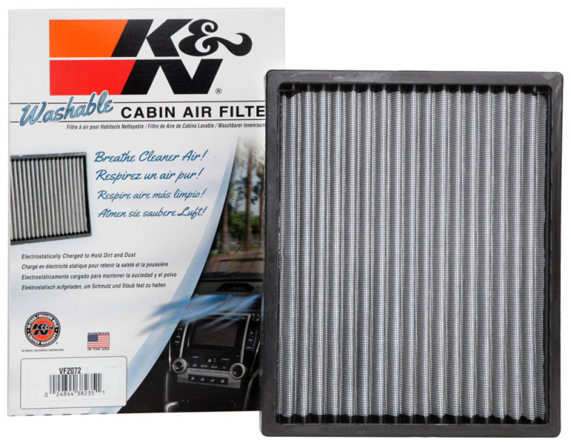 K&N Replacement Cabin Air Filter - VF2072 for 2015-2020 Hyundai Tucson - rear view