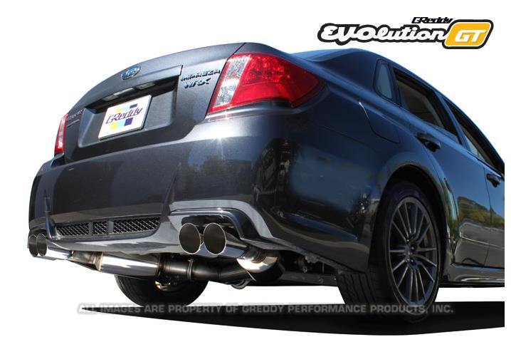 GReddy 11-14 Subaru STI Sedan Evolution GT Exhaust - 10168300