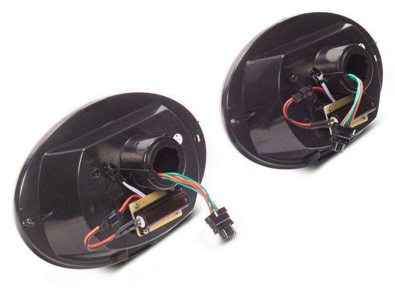 Raxiom 97-04 Chevrolet Corvette C5 Axial Series LED Tail Lights- Chrome Housing- Smoked Lens - CV4612