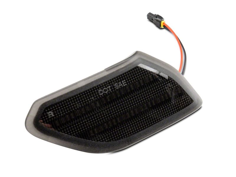Raxiom 18-23 Jeep Wrangler JL Axial Series LED Fender Flare Marker Lights- Smoked - J134143-JL