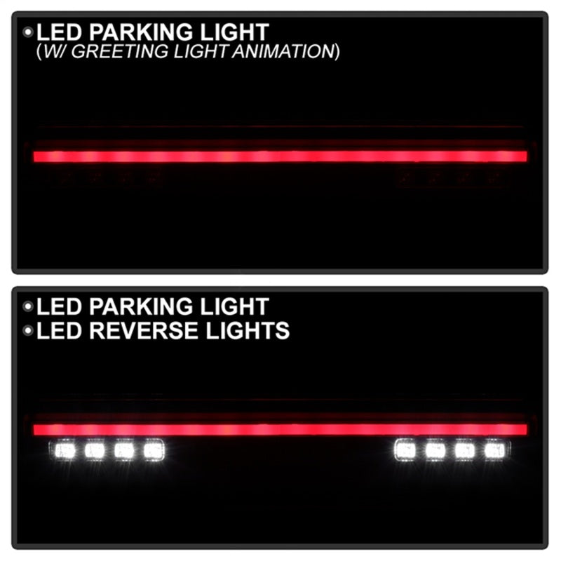 Spyder Apex 22-24 Toyota GR86/BRZ LED Rear Bumper Light w/ Fog Light - Blk (ALT-YD-TGR8622RRL-GR-BK) - 5088925