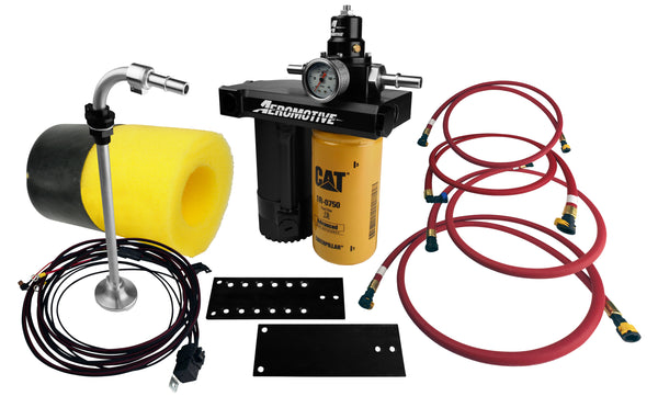 Aeromotive Fuel Pump - 08-10 Ford Powerstroke Complete Kit - 11807