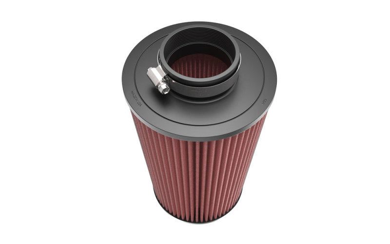 K&amp;N Universal Round Clamp-On Air Filter 3-1/2in FLG  8in B, 7in T W/STUD, 12-1/2in H - RU-5165