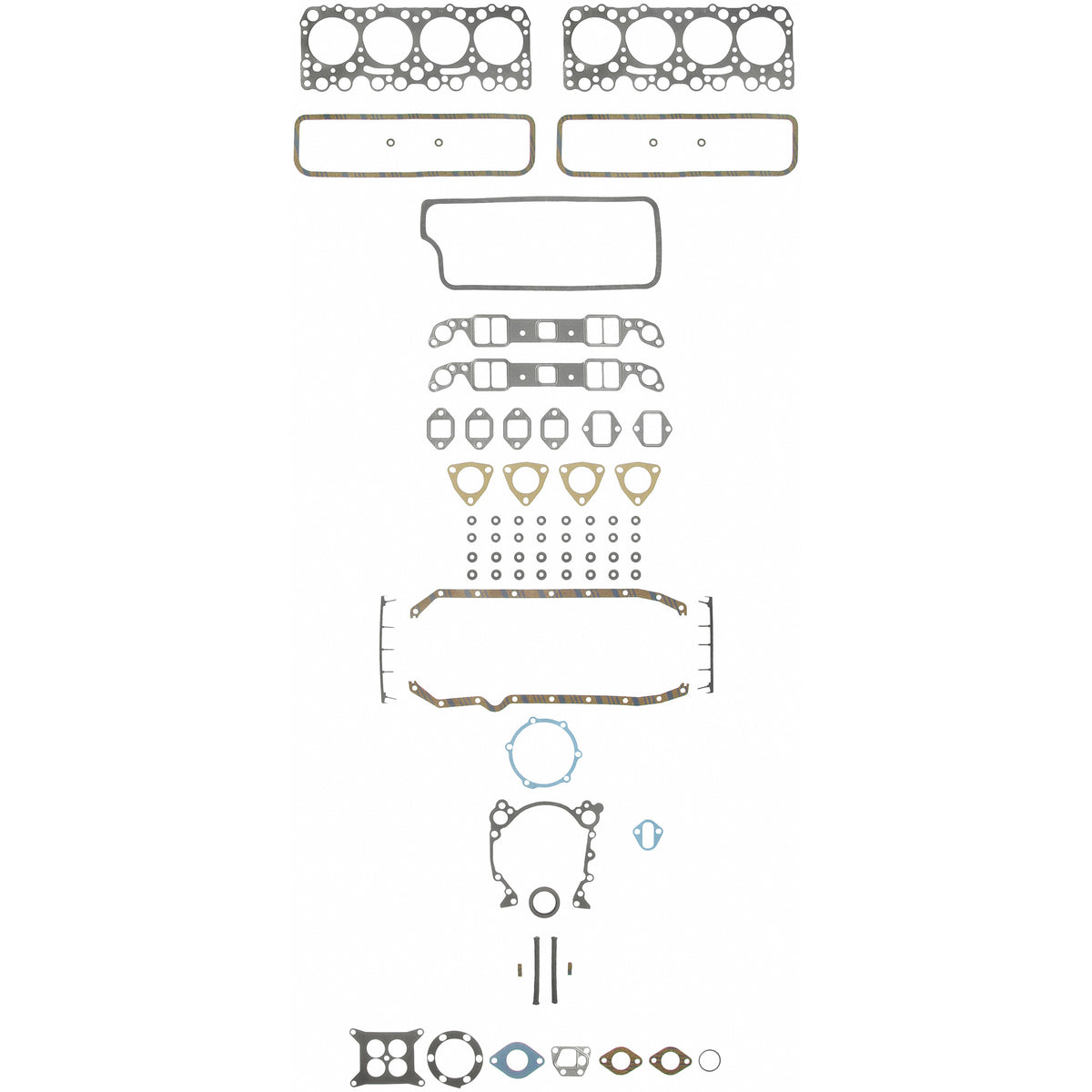 Fel-Pro FS 7725 S-2 Engine Gasket Set - FS7725S2 - front view